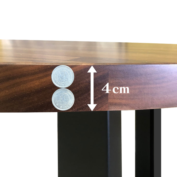 無垢材オーバルダイニングテーブル デザイナーズスタイル/アッシュ無垢材オーバルダイニング