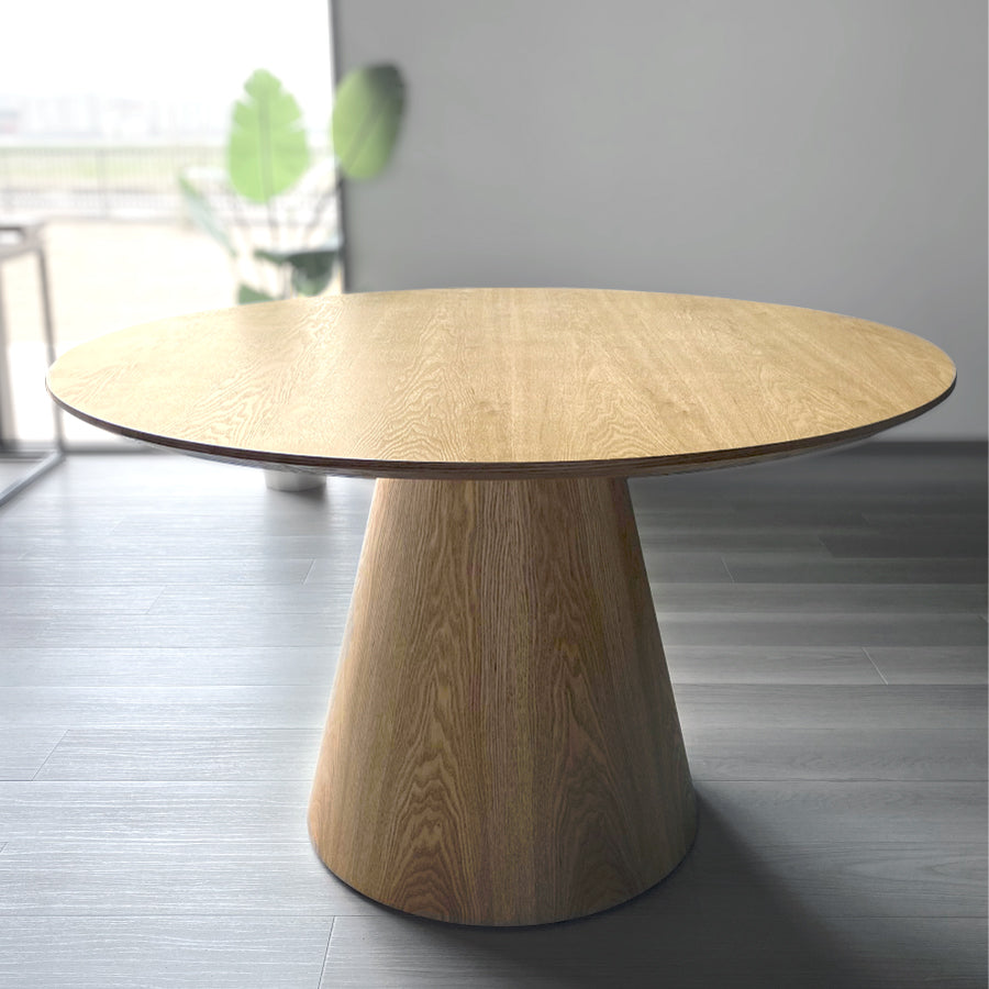 ラウンドテーブル 120cm オーク HORUND (テーブル単品)（5月下旬入荷