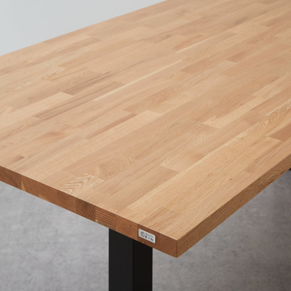 ダイニングテーブル 無垢材 オーク 120×75cm – Wooden JAPAN 匠一松