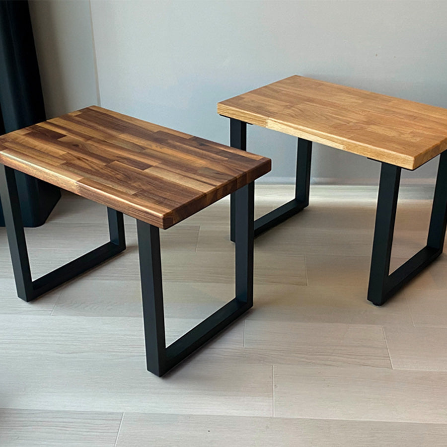 ★ウォールナット★ 馬場家具 Italstudio ツインテーブル イタリア WILDWOOD DINING TABLE(短納期 W 100cm × D 65cm)の通販