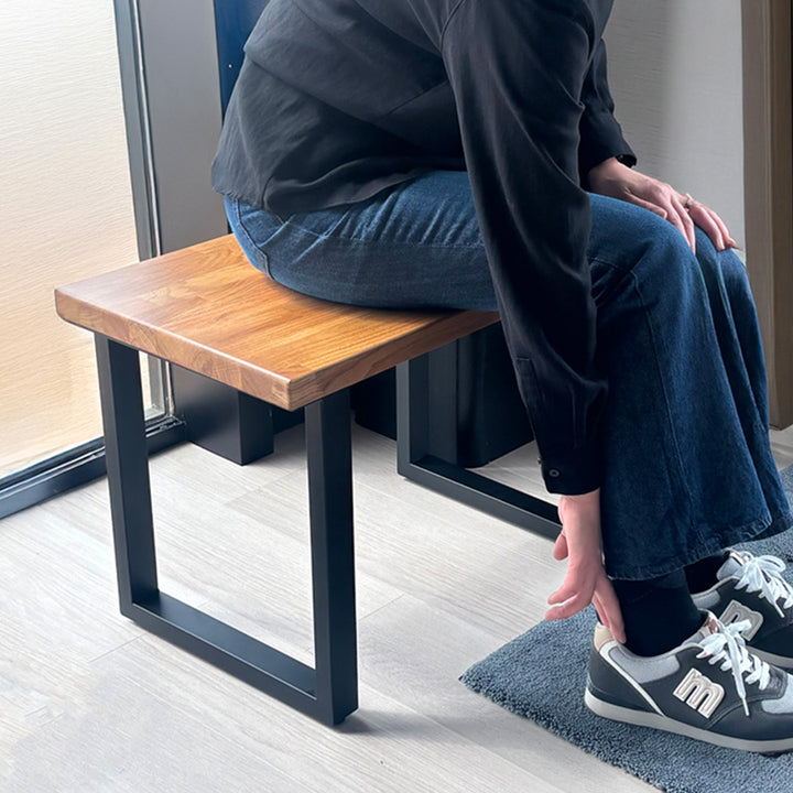 ミニテーブル ウォールナット オーク IKスツールサイドテーブル