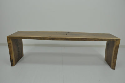 ウォールナットベンチ　１．５ｍ　１枚板 - Wooden JAPAN 匠一松