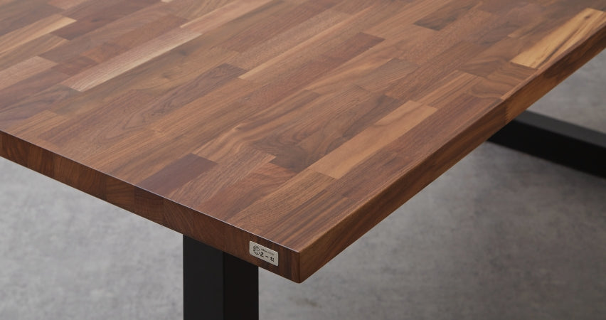ウォールナット 無垢材 テーブル天板のみ 180×90cm 厚み30mm 1cm単位でサイズオーダー可能 - Wooden JAPAN 匠一松