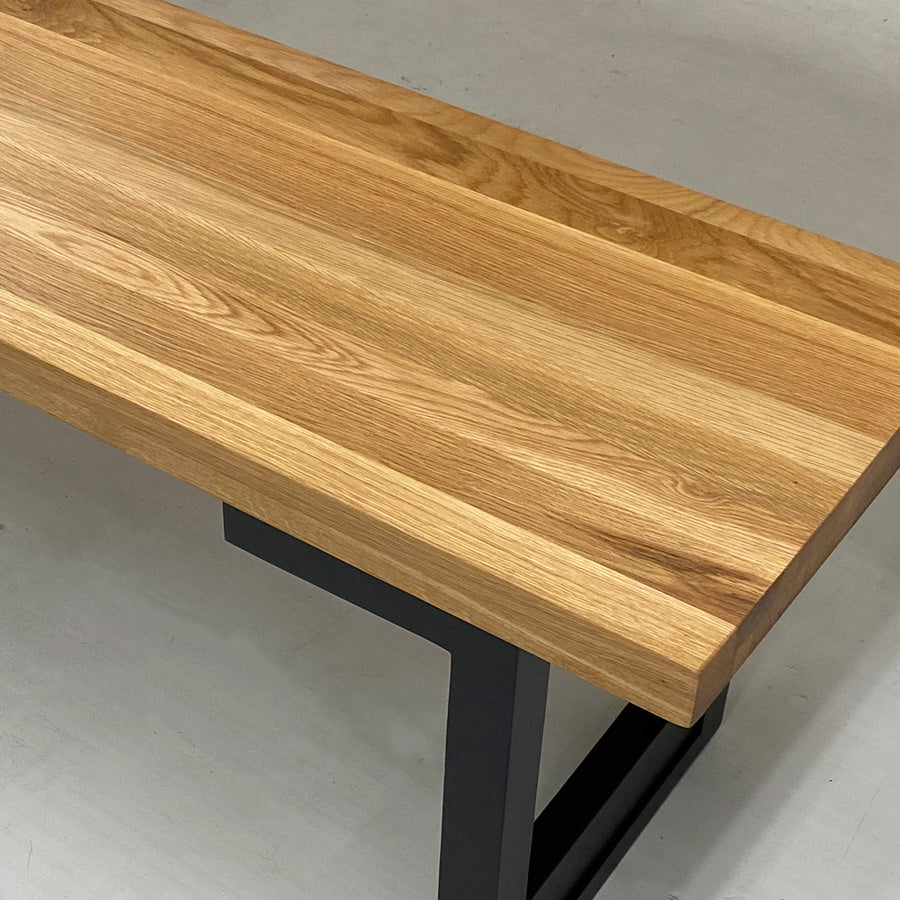 ダイニングベンチ 幅120cm オーク アンブル – Wooden JAPAN 匠一松