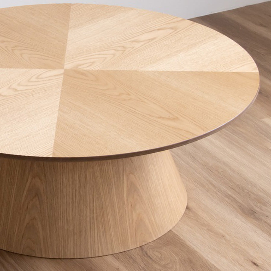 ラウンドテーブル 90cm ウォールナット オーク HARMONY - Wooden JAPAN 匠一松