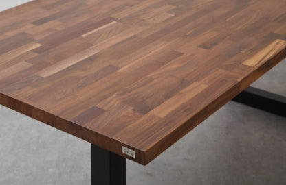ウォールナット 無垢材 テーブル天板のみ 120×60cm 厚み25mm 1cm単位でサイズオーダー可能 - Wooden JAPAN 匠一松