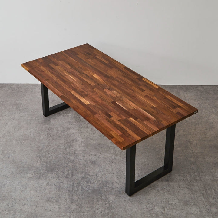 【現品限り】【アウトレット品】ウォールナット幅150cm ×90cm 厚み30mm ダイニングテーブル - Wooden JAPAN 匠一松