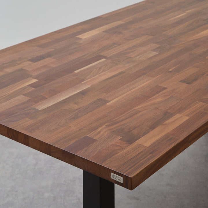 【現品限り】【アウトレット品】ウォールナット幅150cm ×90cm 厚み30mm ダイニングテーブル - Wooden JAPAN 匠一松