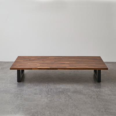 ローテーブル 幅240cm×90cm ウォールナット - Wooden JAPAN 匠一松