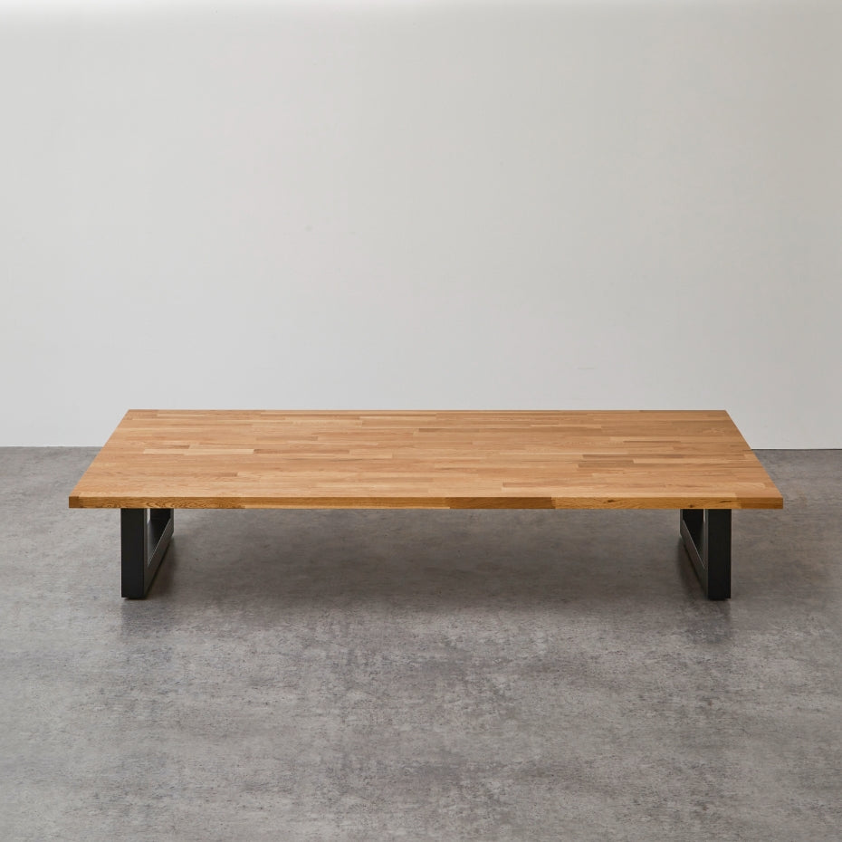 ローテーブル 幅240cm×90cm オーク - Wooden JAPAN 匠一松